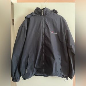 Navy Windbreaker Jacket (Designed by Cheneral for Ocean Institute) XL